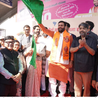 ਮੁੱਖ ਮੰਤਰੀ ਸ੍ਰੀ ਨਾਇਬ ਸਿੰਘ ਸੈਣੀ ਨੇ ਅਯੋਧਿਆ ਲਈ ਤੀਰਥ ਯਾਤਰੀਆਂ ਦੀ ਅੰਬਾਲਾ ਤੋਂ ਵਿਸ਼ੇਸ਼ ਟ੍ਰੇਨ ਨੂੰ ਕੀਤਾ ਰਵਾਨਾ