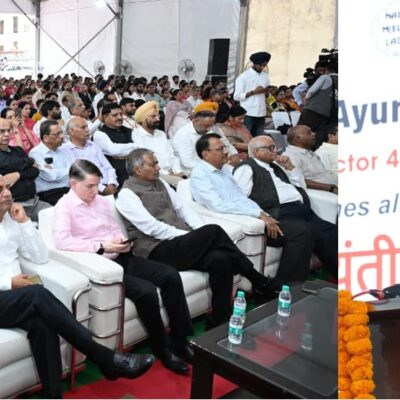 ਕਾਂਗਰਸ ਦੇ ਐਲਾਨ ਕੂੜੇਦਾਨ ਵਿੱਚ ਚਲੇ ਗਏ, ਭਾਜਪਾ ਹਰ ਵਾਅਦਾ ਪੂਰਾ ਕਰ ਰਹੀ ਹੈ: ਮੁੱਖ ਮੰਤਰੀ ਨਾਇਬ ਸਿੰਘ ਸੈਣੀ