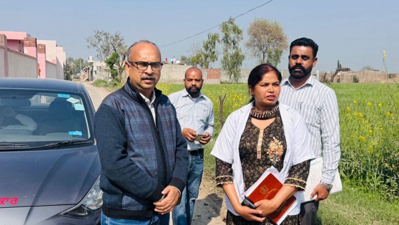 ਪਿੰਡ ਹਜ਼ਾਰਾ ਸਿੰਘ ਵਾਲਾ ਵਿਖੇ ਕੈਂਪ ਲਗਾ ਕੇ 24 ਘੰਟੇ ਦਿੱਤੀਆਂ ਜਾ ਰਹੀਆਂ ਹਨ ਮੈਡੀਕਲ ਸੁਵਿਧਾਵਾਂ : ਡਾ ਰਾਜੀਵ ਪਰਾਸ਼ਰ