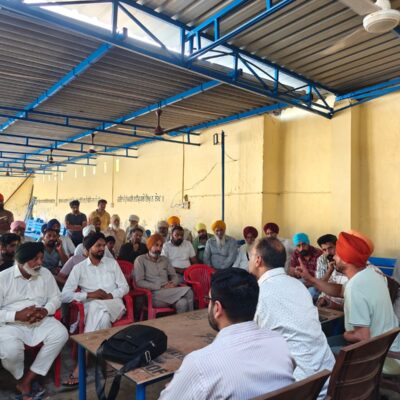 ਪਸ਼ੂ ਪਾਲਣ ਵਿਭਾਗ ਵੱਲੋਂ ਲਗਾਇਆ ਪਸ਼ੂ ਭਲਾਈ ਅਤੇ ਜਾਗਰੂਕਤਾ ਕੈਂਪ