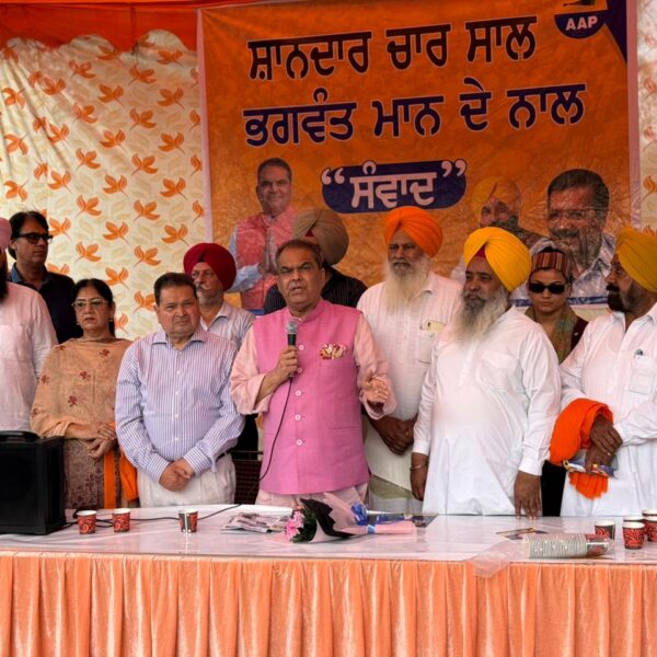 ਪੰਜਾਬ ਭਾਰਤ ਦਾ ਮੋਹਰੀ ਸੂਬਾ ਬਣਨ ਵੱਲ ਲਗਾਤਾਰ ਵਧ ਰਿਹਾ ਹੈ – ਕੈਬਨਿਟ ਮੰਤਰੀ ਸੰਜੀਵ ਅਰੋੜਾ