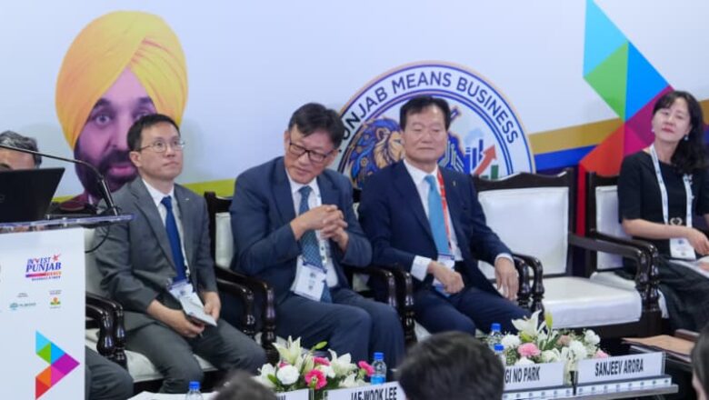 ਪ੍ਰਗਤੀਸ਼ੀਲ ਪੰਜਾਬ ਨਿਵੇਸ਼ਕ ਸੰਮੇਲਨ 2026 ਵਿਖੇ ਰਿਪਬਲਿਕ ਆਫ਼ ਕੋਰੀਆ ਕੰਟਰੀ ਸੈਸ਼ਨ ਦੌਰਾਨ ਪੰਜਾਬ-ਕੋਰੀਆ ਦਰਮਿਆਨ ਵਧ ਰਹੀ ਉਦਯੋਗਿਕ ਭਾਈਵਾਲੀ ਨੂੰ ਕੀਤਾ ਗਿਆ ਉਜਾਗਰ