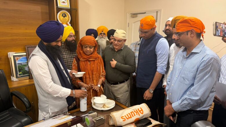 ਗਰੀਨ ਹੋਲਾ ਮਹੱਲਾ ਲਈ ਪ੍ਰਦੂਸ਼ਣ ਕੰਟਰੋਲ ਬੋਰਡ ਅਤੇ ਜ਼ਿਲ੍ਹਾ ਪ੍ਰਸ਼ਾਸਨ ਦੀ ਤਖਤ ਸ੍ਰੀ ਕੇਸਗੜ੍ਹ ਸਾਹਿਬ ਨਾਲ ਵਿਸ਼ੇਸ਼ ਬੈਠਕ