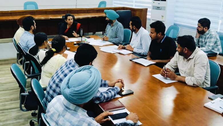 ਡੀਸੀ ਨਵਜੋਤ ਕੌਰ ਵੱਲੋਂ ਚਿੱਟੀ ਮੱਖੀ ਦੀ ਅਗਾਉਂ ਰੋਕਥਾਮ ਦੀ ਮੁਹਿੰਮ ਚਲਾਉਣ ਸਬੰਧੀ ਵਿਭਾਗਾਂ ਨੂੰ ਸਖ਼ਤ ਹਦਾਇਤਾਂ