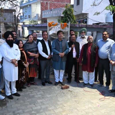 ਡਾ. ਬੀ. ਆਰ. ਅੰਬੇਡਕਰ ਦੇ ਬੁੱਤ ਨਾਲ ਸਜਾਇਆ ਜਾਵੇਗਾ ਵਾਰਡ ਨੰ. 18 ਨੂੰ, ਵਿਧਾਇਕ ਜਿੰਪਾ ਨੇ ਕਰਵਾਈ ਕੰਮ ਦੀ ਸ਼ੁਰੂਆਤ