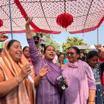 ਕੈਬਨਿਟ ਮੰਤਰੀ ਹਰਜੋਤ ਬੈਂਸ ਦੇ ਗ੍ਰਹਿ ਗੰਭੀਰਪੁਰ ਵਿੱਚ ਹਜ਼ਾਰਾ ਮਹਿਲਾਵਾਂ ਨੇ ਲਾਈਵ ਟੈਲੀਕਾਸਟ ਬਜਟ ਮੌਕੇ ਕੀਤੀ ਸ਼ਿਰਕਤ