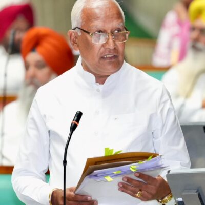 ਪੰਜਾਬ ਸਰਕਾਰ ਵੱਲੋਂ ਪੇਸ਼ ਬਜਟ ਸਿੰਚਾਈ ਨੈੱਟਵਰਕ ਨੂੰ ਮਜ਼ਬੂਤੀ ਦੇਣ ਸਣੇ ਪਾਰਦਰਸ਼ੀ ਮਾਈਨਿੰਗ ਪ੍ਰਣਾਲੀ ਨੂੰ ਯਕੀਨੀ ਬਣਾਏਗਾ: ਬਰਿੰਦਰ ਕੁਮਾਰ ਗੋਇਲ