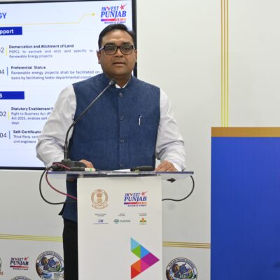 ਪੰਜਾਬ ਸਰਕਾਰ ਨਵੀਂ ਅਤੇ ਨਵਿਆਉਣਯੋਗ ਊਰਜਾ ਦੇ ਖੇਤਰ ਵਿੱਚ ਨਿਵੇਸ਼ ਨੂੰ ਉਤਸ਼ਾਹਿਤ ਕਰਨ ਲਈ ਵਚਨਬੱਧ: ਬਸੰਤ ਗਰਗ