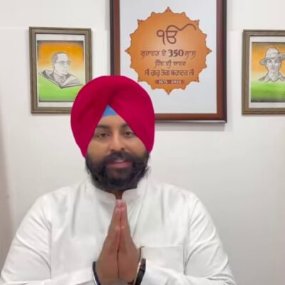 31 ਮਾਰਚ ਨੂੰ ਨੰਗਲ ਆਉਣਗੇ ਮੁੱਖ ਮੰਤਰੀ, ਦੇਣਗੇ ਵੱਡੀਆਂ ਵਿਕਾਸੀ ਸੋਗਾਤਾਂ- ਹਰਜੋਤ ਬੈਂਸ