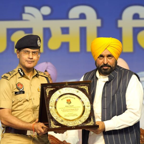 ਹੁਣ, ਅਮਰੀਕਾ ਅਤੇ ਯੂਰਪ ਵਾਂਗ ਪੰਜਾਬ ਵਿੱਚ ਮਹਿਜ਼ 6 ਮਿੰਟਾਂ ਵਿੱਚ ਪੁਲਿਸ ਸਹਾਇਤਾ ਮਿਲੇਗੀ : ਮੁੱਖ ਮੰਤਰੀ ਭਗਵੰਤ ਸਿੰਘ ਮਾਨ