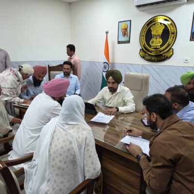 ਧੂਰੀ ਵਾਸੀਆਂ ਦੀ ਹਰੇਕ ਸਮੱਸਿਆ ਦਾ ਸਮਾਂਬੱਧ ਢੰਗ ਨਾਲ ਹੋਵੇਗਾ ਨਿਪਟਾਰਾ : ਓ.ਐਸ.ਡੀ. ਸੁਖਵੀਰ ਸਿੰਘ