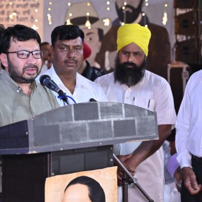 ਪਿੰਡ ਤਲਵੰਡੀ ਅਰਾਈਆਂ ‘ਚ ਸ਼ਰਧਾ ਤੇ ਉਤਸ਼ਾਹ ਨਾਲ ਮਨਾਈ ਗਈ ਬਾਬਾ ਸਾਹਿਬ ਡਾ. ਭੀਮ ਰਾਓ ਅੰਬੇਡਕਰ ਜੀ ਦੀ ਜੈਯੰਤੀ