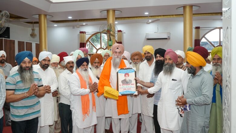 ਵੱਖ ਵੱਖ ਧਾਰਮਿਕ ਸੰਸਥਾਵਾਂ ਵਲੋਂ ਸਪੀਕਰ ਸੰਧਵਾਂ ਦਾ ਸਨਮਾਨ 