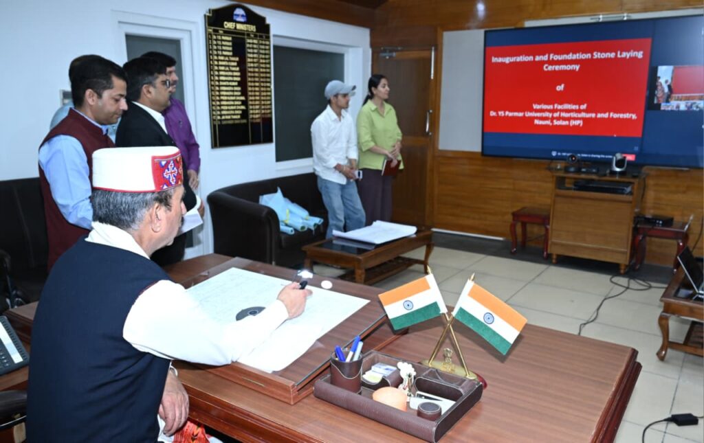 CM virtually inaugurates and lays foundation stones of projects (3)