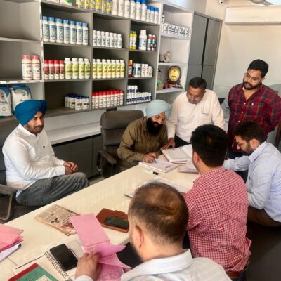 ਯੂਰੀਆ ਅਤੇ ਡੀ.ਏ..ਪੀ. ਖਾਦਾਂ ਦੀ ਕਾਲਾ ਬਾਜਾਰੀ ਨੂੰ ਰੋਕਣ ਲਈ ਅਚਨਚੇਤ ਚੈਕਿੰਗ