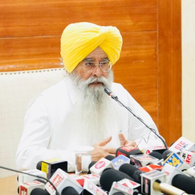 ਪੰਜਾਬ ਸਰਕਾਰ ਦੇ ਫ਼ਸਲੀ ਰਹਿੰਦ-ਖੂੰਹਦ ਪ੍ਰਬੰਧਨ ਯਤਨਾਂ ਨੂੰ ਪਿਆ ਬੂਰ: ਪਰਾਲੀ ਸਾੜਨ ਦੀਆਂ ਘਟਨਾਵਾਂ ਵਿੱਚ ਆਈ 94 ਫੀਸਦੀ ਕਮੀ ਸਦਕਾ ਮਿਲਿਆ ਕੌਮੀ ਪੱਧਰ ਦਾ ਪੁਰਸਕਾਰ