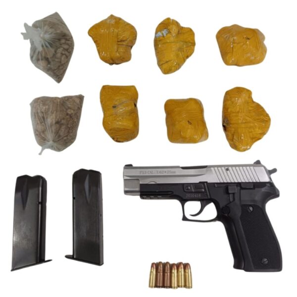 ਨਸ਼ੀਲੇ ਪਦਾਰਥ ਅਤੇ ਗੈਰ-ਕਾਨੂੰਨੀ ਹਥਿਆਰ ਤਸਕਰੀ ਰੈਕਟ ਨਾਲ ਜੁੜੇ ਤਿੰਨ ਵਿਅਕਤੀ ਗ੍ਰਿਫ਼ਤਾਰ; 6.5 ਕਿਲੋਗ੍ਰਾਮ ਹੈਰੋਇਨ, ਪਿਸਤੌਲ, 1 ਲੱਖ ਰੁਪਏ ਦੀ ਡਰੱਗ ਮਨੀ ਬਰਾਮਦ