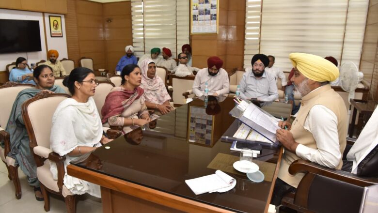 ਵਿੱਤ ਮੰਤਰੀ ਹਰਪਾਲ ਸਿੰਘ ਚੀਮਾ ਵੱਲੋਂ ਮੁਲਾਜ਼ਮ ਯੂਨੀਅਨਾਂ ਨਾਲ ਮੀਟਿੰਗਾਂ, ਜਾਇਜ਼ ਮੰਗਾਂ ‘ਤੇ ਜਲਦੀ ਕਾਰਵਾਈ ਦਾ ਦਿੱਤਾ ਭਰੋਸਾ