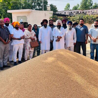 ਮੰਡੀਆਂ ਵਿੱਚ ਸੁਵਿਧਾਵਾਂ ਅਤੇ ਖਰੀਦ ਪ੍ਰਬੰਧਾਂ ਦਾ ਜਾਇਜ਼ਾ ਲੈਣ ਪਹੁੰਚੇ ਡਿਪਟੀ ਸਪੀਕਰ ਰੌੜੀ