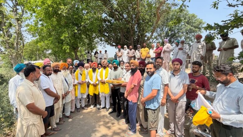 3.5 ਕਰੋੜ ਰੁਪਏ ਦੀ ਲਾਗਤ ਨਾਲ ਪਿੰਡ ਲੱਡਾ ‘ਚ ਨਹਿਰੀ ਪਾਣੀ ਦੀ ਪਾਈਪ ਲਾਈਨ ਵਿਛਾਉਣ ਦਾ ਕੰਮ ਸ਼ੁਰੂ