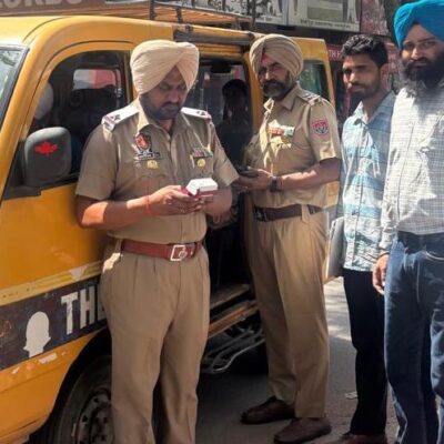 ਸਕੂਲ ਬੱਸਾਂ ਦੀ ਚੈਕਿੰਗ; 04 ਬੱਸਾਂ ਦੇ ਕੱਟੇ ਚਲਾਨ