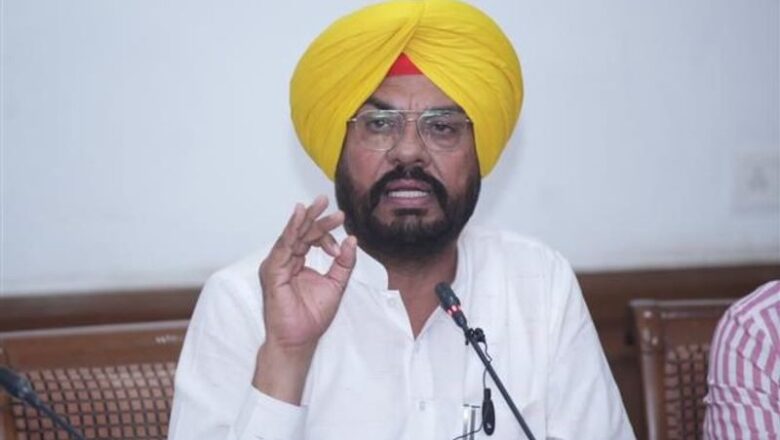 ਚੋਣਾਂ ਤੋਂ ਠੀਕ ਪਹਿਲਾਂ ਦੇਸ਼ ਵਿੱਚ ਤਣਾਅਪੂਰਨ ਮਾਹੌਲ ਪੈਦਾ ਕਰਕੇ ਵੋਟਾਂ ਦਾ ਧਰੁਵੀਕਰਨ ਕਰਨ ਦੀ ਗੰਦੀ ਰਾਜਨੀਤੀ ਕਰ ਰਹੀ ਹੈ ਭਾਜਪਾ: ਕੁਲਦੀਪ ਧਾਲੀਵਾਲ