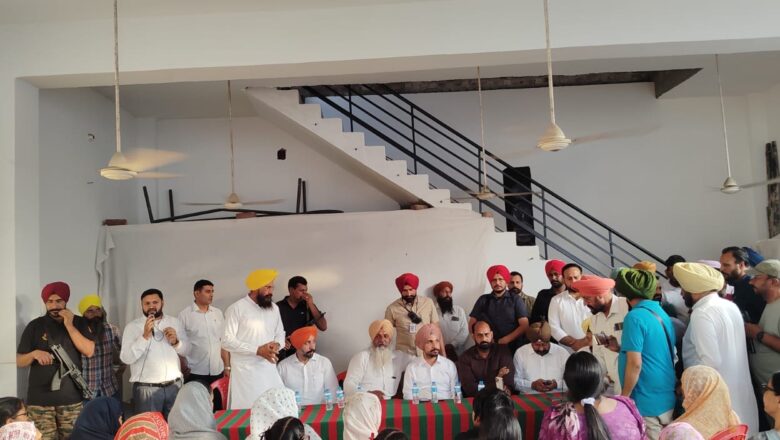 ਓ.ਐਸ.ਡੀ. ਸੁਖਵੀਰ ਸਿੰਘ ਵੱਲੋਂ ਧੂਰੀ ਦੇ ਵਾਰਡ ਨੰਬਰ 11 ਦੇ ਵਸਨੀਕਾਂ ਨਾਲ ਮੁਲਾਕਾਤ