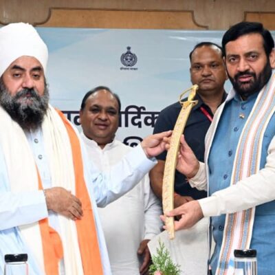 ਧਰਮ ਅਤੇ ਰਾਸ਼ਟਰ ਦੀ ਰੱਖਿਆ ਲਈ ਸਿੱਖ ਸਮਾਜ ਦੀਆਂ ਕੁਰਬਾਨੀਆਂ ‘ਤੇ ਪੂਰੇ ਦੇਸ਼ ਨੂੰ ਹੈ ਮਾਣ- ਮੁੱਖ ਮੰਤਰੀ ਨਾਇਬ ਸਿੰਘ ਸੈਣੀ