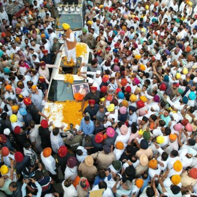 ਕੋਟਕਪੂਰਾ ਵਿੱਚ ਬੇਅਦਬੀ ਵਿਰੁੱਧ ਸਖ਼ਤ ਕਾਰਵਾਈ ਲਈ ਹੋਇਆ ਭਾਰੀ ਇਕੱਠ