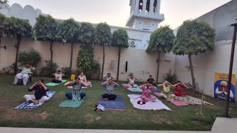 ਸੀਐਮ ਦੀ ਯੋਗਸ਼ਾਲਾ” ਪਹਿਲ ਰਾਹੀਂ ਫਿਰੋਜ਼ਪੁਰ ਜ਼ਿਲ੍ਹੇ ਵਿੱਚ ਸਿਹਤ ਪ੍ਰਤੀ ਜਾਗਰੂਕਤਾ ਵਿੱਚ ਹੋ ਰਿਹਾ ਵਾਧਾ : ਡਿਪਟੀ ਕਮਿਸ਼ਨਰ