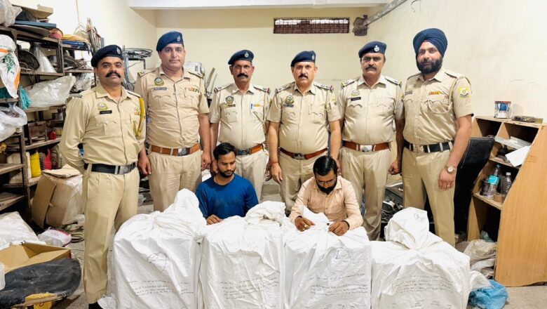 हिमाचल पुलिस एवं ड्रग विभाग की बद्दी में एक बड़ी संयुक्त कार्रवाई : 2.23 लाख से अधिक नशीली गोलियां बरामद, दो आरोपी गिरफ्तार