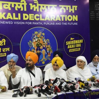 ਪੰਜਾਬ ‘ਚ ਵੱਡਾ ਸਿਆਸੀ ਧਮਾਕਾ : ਬਾਗੀ ਪੰਥਕ ਧੜਿਆਂ ‘ਚ ਖੜਕੀ