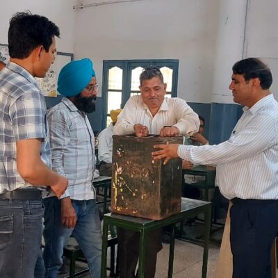 ਨਗਰ ਕੌਂਸਲ ਮਾਲੇਰਕੋਟਲਾ, ਅਹਿਮਦਗੜ੍ਹ ਅਤੇ ਨਗਰ ਪੰਚਾਇਤ ਅਮਰਗੜ੍ਹ ਦੀਆਂ ਚੋਣਾਂ ਲਈ ਚੋਣ ਅਮਲੇ ਦੀ ਪਹਿਲੀ ਰਿਹਰਸਲ ਦਾ ਆਯੋਜਨ