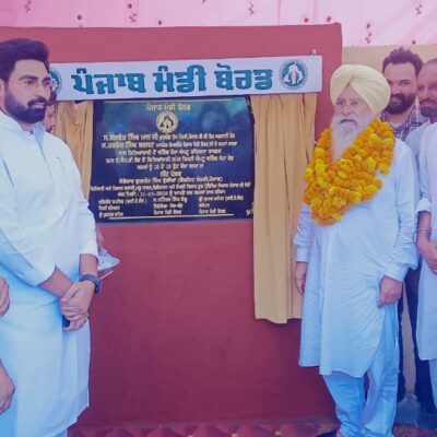 ਕੈਬਨਿਟ ਮੰਤਰੀ ਸ. ਖੁੱਡੀਆਂ ਨੇ ਲੰਬੀ ਹਲਕੇ ਦੇ ਵੱਖ—ਵੱਖ ਪਿੰਡਾਂ ਦੀਆਂ ਲਿੰਕ ਸੜਕਾਂ ਦੇ ਰੱਖੇ ਨੀਂਹ ਪੱਥਰ