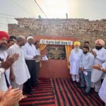 ਕੈਬਨਿਟ ਮੰਤਰੀ ਸ. ਖੁੱਡੀਆਂ ਨੇ 3.19 ਕਰੋੜ ਦੀ ਲਾਗਤ ਨਾਲ ਤਿਆਰ ਹੋਣ ਵਾਲੇ ਪੱਕੇ ਖਾਲਿਆ ਦਾ ਰੱਖਿਆ ਨੀਂਹ ਪੱਥਰ