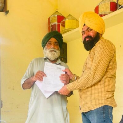 ਵਿਸ਼ੇਸ਼ ਗਹਿਰੀ ਸੁਧਾਈ: ਬੀਐਲਓਜ਼ ਵਲੋਂ ਜ਼ਿਲ੍ਹੇ ਵਿੱਚ ਗਣਨਾ ਫਾਰਮਾਂ ਦਾ ਕੰਮ ਜਾਰੀ : ਜ਼ਿਲ੍ਹਾ ਚੋਣ ਅਫ਼ਸਰ