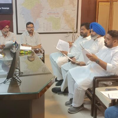 ਵਧੀਕ ਜ਼ਿਲ੍ਹਾ ਚੋਣ ਅਫਸਰ ਵੱਲੋਂ ਐਸ.ਆਈ.ਆਰ ਦੇ ਸੋਧੇ ਸ਼ਡਿਊਲ ਸਬੰਧੀ ਰਾਜਨੀਤਿਕ ਪਾਰਟੀਆਂ ਦੇ ਨੁਮਾਇੰਦਿਆਂ ਨਾਲ ਕੀਤੀ ਮੀਟਿੰਗ
