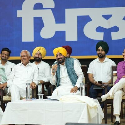 ਐੱਸਆਈਆਰ ਦੌਰਾਨ ਭਾਜਪਾ ‘ਆਪ’ ਸਮਰਥਕਾਂ ਦੀਆਂ ਵੋਟਾਂ ਕੱਟਣ ਦੀ ਕੋਸ਼ਿਸ਼ ਕਰ ਸਕਦੀ ਹੈ, ਹਰ ਵਲੰਟੀਅਰ ਸੁਚੇਤ ਰਹੇ: ਮੁੱਖ ਮੰਤਰੀ ਭਗਵੰਤ ਸਿੰਘ ਮਾਨ