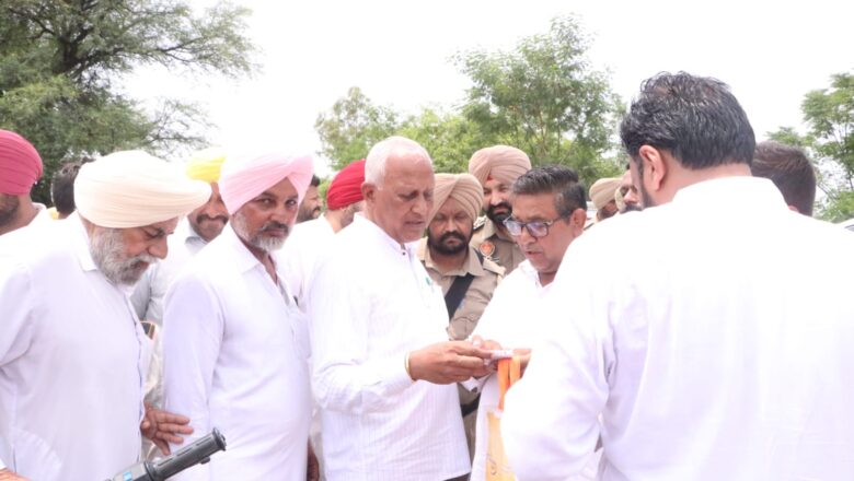 ਕੈਬਨਿਟ ਮੰਤਰੀ ਬਰਿੰਦਰ ਕੁਮਾਰ ਗੋਇਲ ਵੱਲੋਂ ਘੱਗਰ ਸਬੰਧੀ ਹੜ੍ਹ ਰੋਕੂ ਪ੍ਰਬੰਧਾਂ ਦਾ ਜਾਇਜ਼ਾ