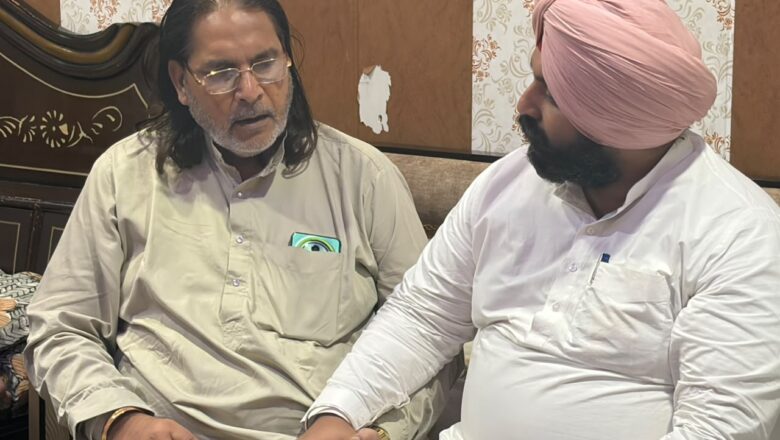 ਦਾਨਿਸ਼ ਸ਼ਾਹ ਦੇ ਦੇਹਾਂਤ ’ਤੇ ਕੈਬਨਿਟ ਮੰਤਰੀ ਹਰਜੋਤ ਸਿੰਘ ਬੈਂਸ ਵੱਲੋਂ ਦੁੱਖ ਦਾ ਪ੍ਰਗਟਾਵਾ