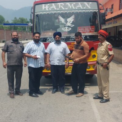 ਮਾਤਾ ਨੈਣਾ ਦੇਵੀ ਮੇਲੇ ਨੂੰ ਧਿਆਨ ਵਿੱਚ ਰੱਖਦੇ ਹੋਏ ਆਰ.ਟੀ.ਓ. ਰੂਪਨਗਰ ਵੱਲੋਂ ਕੀਤੀ ਗਈ ਵਿਸ਼ੇਸ਼ ਚੈਕਿੰਗ
