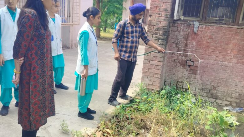 “ਹਰ ਸ਼ੁੱਕਰਵਾਰ ਡੇਂਗੂ ‘ਤੇ ਵਾਰ” ਮੁਹਿੰਮ ਤਹਿਤ ਸਿਹਤ ਵਿਭਾਗ ਦੀ ਵਿਆਪਕ ਕਾਰਵਾਈ
