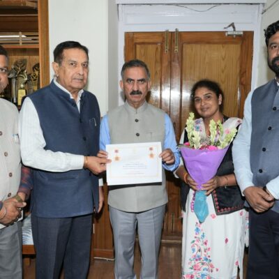 मुख्यमंत्री ने राज्य अनुसूचित जाति आयोग को स्कोच अवार्ड-2026 के सेमीफाइनल में चयनित होने पर बधाई दी