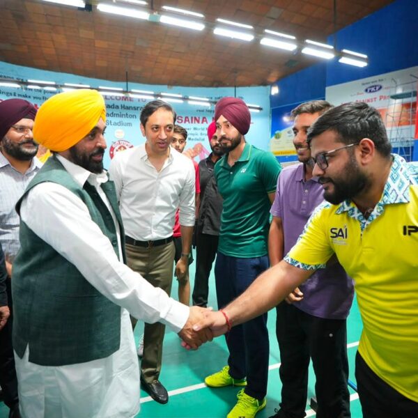 ਮੁੱਖ ਮੰਤਰੀ ਭਗਵੰਤ ਸਿੰਘ ਮਾਨ ਨੇ ਜਲੰਧਰ ਵਿੱਚ ਹੋਣ ਵਾਲੀ ਨੈਸ਼ਨਲ ਬੈਡਮਿੰਟਨ ਚੈਂਪੀਅਨਸ਼ਿਪ ਦੀਆਂ ਤਿਆਰੀਆਂ ਦਾ ਜਾਇਜ਼ਾ ਲਿਆ