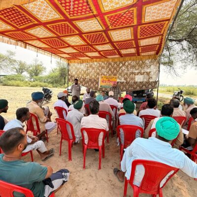 ਖੇਤੀਬਾੜੀ ਵਿਭਾਗ ਵੱਲੋਂ ‘ਮਿਸ਼ਨ ਫਾਰ ਕਾਟਨ ਪ੍ਰੋਡਕਟੀਵਿਟੀ’ ਅਧੀਨ ਪਿੰਡ ਬਧਾਈ ਵਿਖੇ ‘ਖੇਤ ਦਿਵਸ’ ਆਯੋਜਿਤ