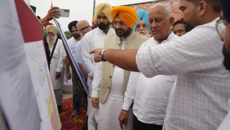 ਬਨਿਟ ਮੰਤਰੀ ਬਰਿੰਦਰ ਕੁਮਾਰ ਗੋਇਲ ਅਤੇ ਤਰੁਨਪ੍ਰੀਤ ਸਿੰਘ ਸੌਂਦ ਨੇ ਖੰਨਾ ਵਿੱਚ 70.52 ਕਰੋੜ ਦੇ ਮੁਕੰਮਲ ਹੋਏ ਸਿੰਚਾਈ ਪ੍ਰਾਜੈਕਟਾਂ ਦਾ ਕੀਤਾ ਉਦਘਾਟਨ