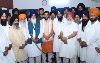 ਹਰਿਆਣਾ ਦੇ ਮੁੱਖ ਮੰਤਰੀ ਸ਼੍ਰੀ ਨਾਇਬ ਸਿੰਘ ਸੈਣੀ ਨਾਲ ਮਿਲਿਆ ਹਰਿਆਣਾ ਸਿੱਖ ਗੁਰਦੁਆਰਾ ਪ੍ਰਬੰਧਕ ਕਮੇਟੀ ਦਾ ਵਫ਼ਦ