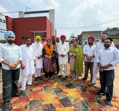 ਭਵਾਨੀਗੜ੍ਹ ਵਿਖੇ 30 ਲੱਖ ਰੁਪਏ ਦੀ ਲਾਗਤ ਨਾਲ ਨਵੇਂ ਬਣੇ ਵਾਟਰ ਵਰਕਸ ਦਾ ਵਿਧਾਇਕ ਨਰਿੰਦਰ ਕੌਰ ਭਰਾਜ ਵੱਲੋਂ ਉਦਘਾਟਨ