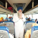 ਸਪੀਕਰ ਸ. ਕੁਲਤਾਰ ਸਿੰਘ ਸੰਧਵਾਂ ਨੇ ਪਿੰਡ ਕੋਠੇ ਵੜਿੰਗ ਤੋਂ ਤੀਰਥ ਯਾਤਰਾ ਬੱਸ ਨੂੰ ਹਰੀ ਝੰਡੀ ਦੇ ਕੇ ਕੀਤਾ ਰਵਾਨਾ