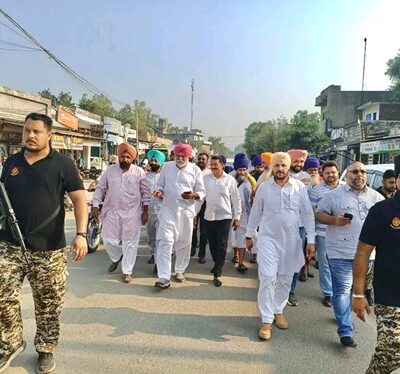 ਬਲਵਿੰਦਰ ਸਿੰਘ ਲਾਡੀ ਨੇ ਲੋਕਾਂ ਦੀ ਮੰਗ ਕੀਤੀ ਪੂਰੀ, ਪਿੰਡ ਹਰਚੋਵਾਲ ਵਿਖੇ ਸੜਕ ਦੀ ਰਿਪੇਅਰ ਦਾ ਕੰਮ ਸ਼ੁਰੂ ਕਰਵਾਇਆ